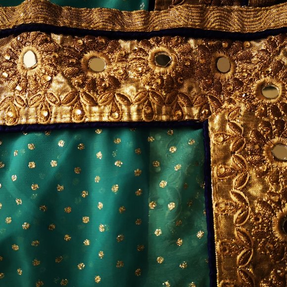 Beautiful Sari, slip and top | Like new - Picture 1 of 7